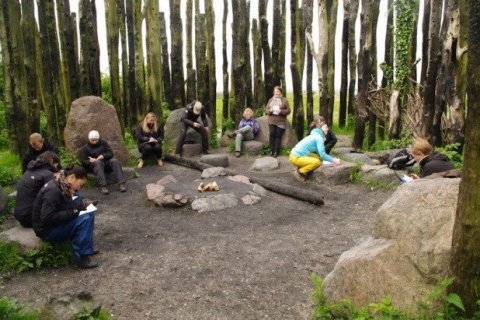 Skrifað í skóginum